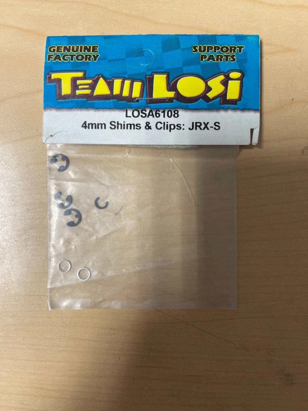 TMLAG108 4MM SHIMS/CLIPS: JRX-S