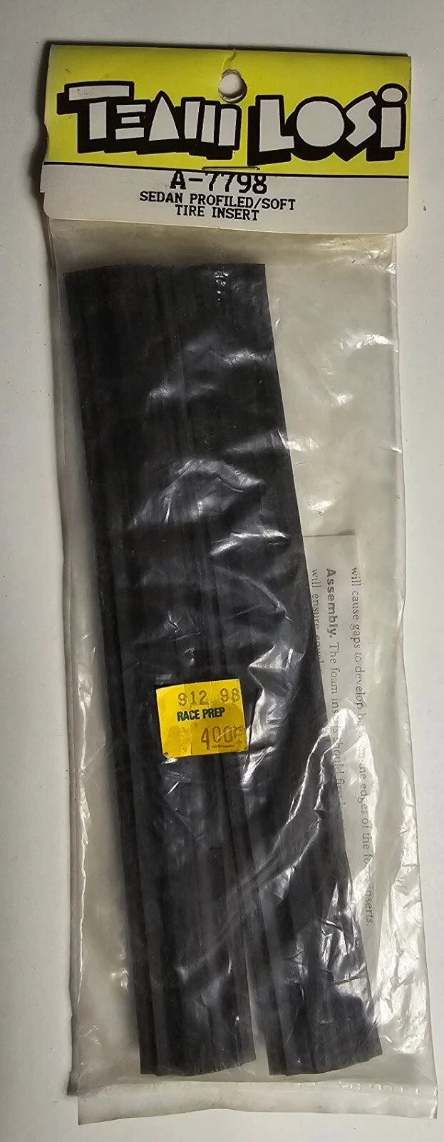 #A-7798 SEDAN PROFILED/SOFT&nbsp;TIRE INSERT