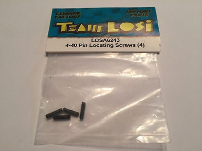 #LOSI6243 4-40 Pin Locating Screws (4)