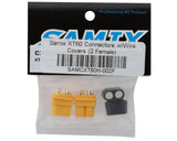 Samix XT60 Connectors w/Wire Covers (2 Female) - SAMCXT60H-002F