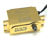 Reef's RC - RAW800LP Brass Edition, Fully Programmable, Brushless Low Profile Servo - SEHREEFS160