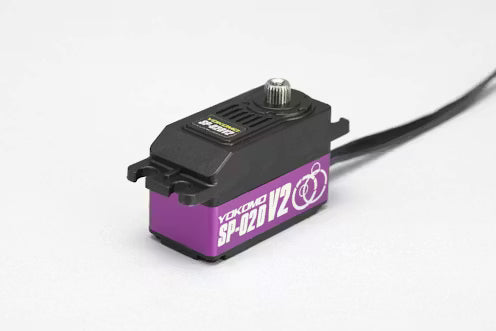 Yokomo SP-02D Low Profile RWD Drift (0.093s/12.0kg/6.0V) Coreless Servo (Purple)
