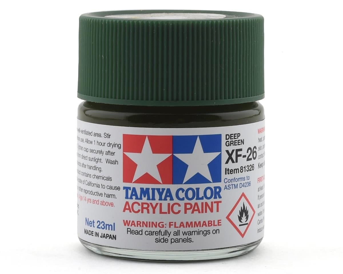 TAM81326 Acrylic XF26 Flat, Deep Green