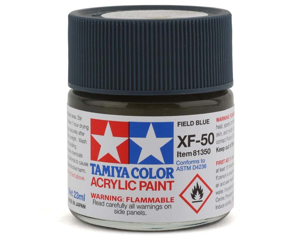 TAM81350 Acrylic XF50 Flat. Field Blue