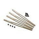 AX31263 Upper Link Plate Set Aluminum Yeti XL (4)