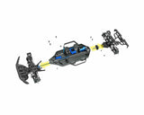 Ford Raptor R: 4X4 VXL 1/10 Scale 4X4 Brushless Replica Truck TRX-101076-4