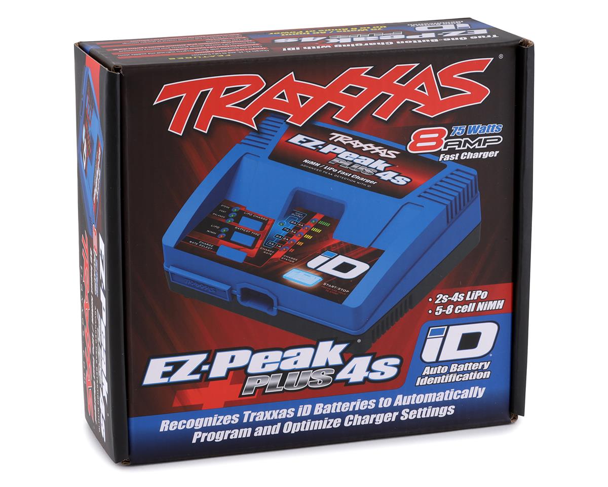 Traxxas EZ-Peak Plus 4S Multi-Chemistry Battery Charger w/Auto iD 4S/8A/75W - TRA2981