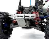 Traxxas T-Maxx 3.3 4WD RTR Nitro Monster Truck (Blue) w/TQi, TSM, Telemetry, Battery & DC Charger