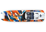 Traxxas Dcb M41 Widebody, No Battery Or Charger Green/Orange - Trx57046-4