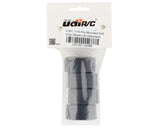 UDI RC 1/16 Pre-Mounted Drift Tires (Black) (4) (w/9mm Hex) - UDI1601-005#B