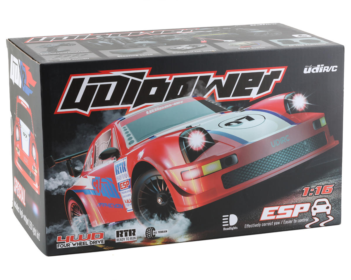 UDI RC Amphicyon 1/16 4WD RTR RC Car w/Drift Tires