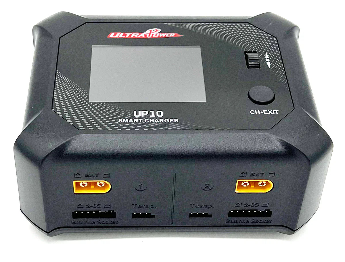 Ultra Power Technology - UP10 AC 100W / DC 2X100W Dual Port Multi-Chemistry Smart Charger - UPTUP10