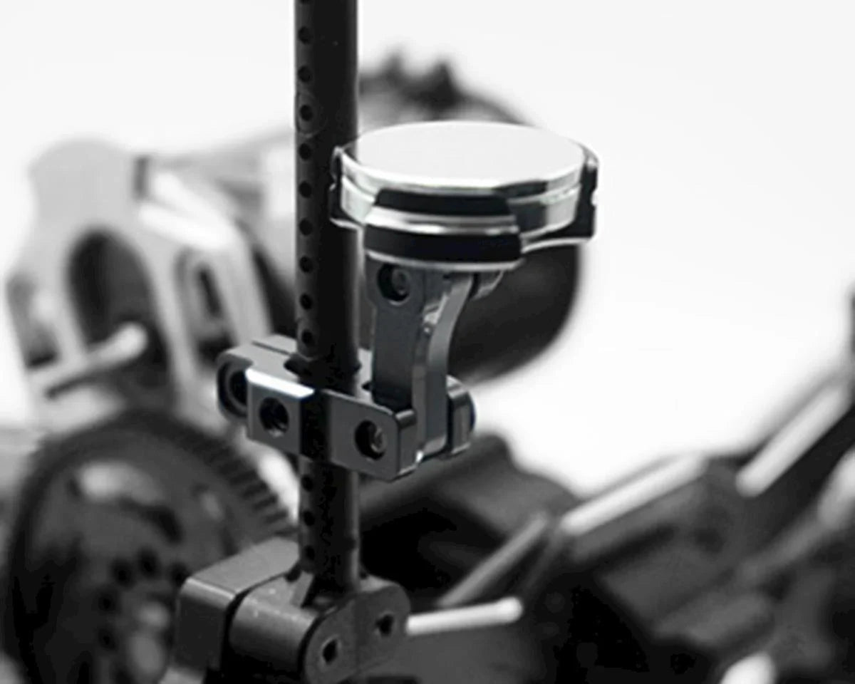 Yeah Racing Aluminum CNC Magnetic Invisible Body Mount (Black) - YEA-YA-0531BK
