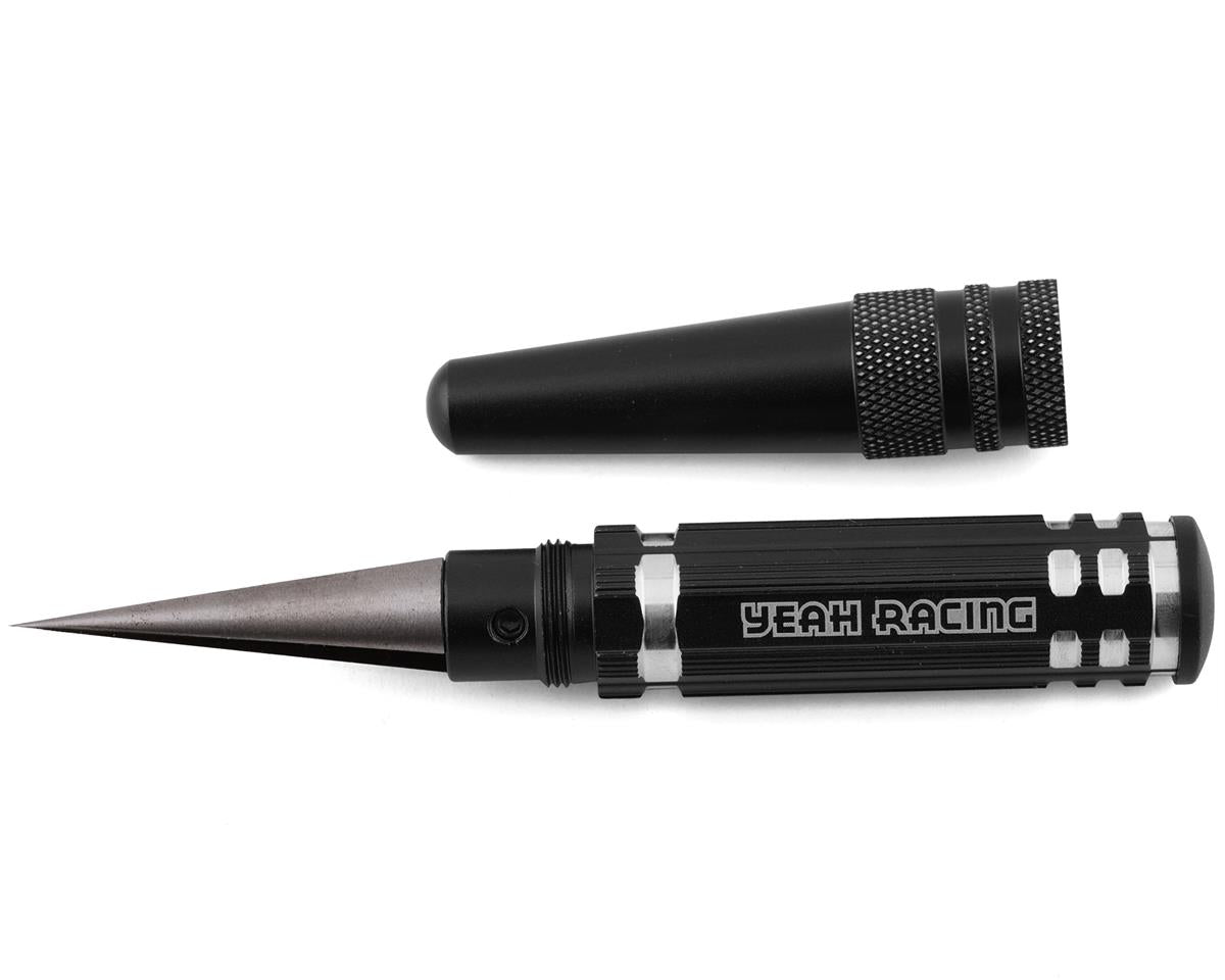 Yeah Racing Aluminum 0-14mm Body Reamer (Black) - YEA-YT-0178BK