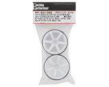 Yokomo 12mm Hex Racing Performer High Traction RWD Drift Wheels (White) (2) (6mm Offset) - YOKRP-6313W6A