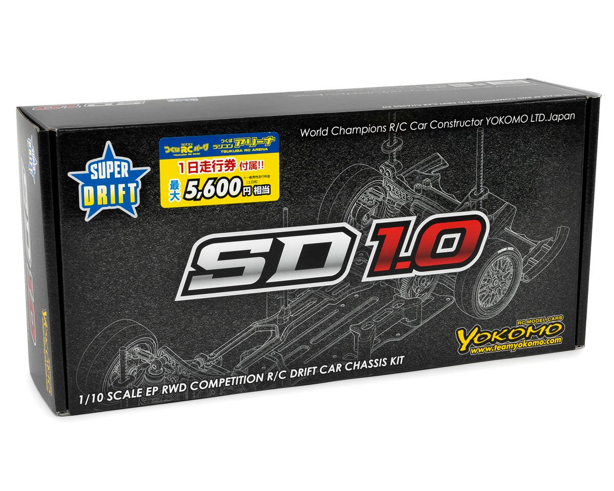 Yokomo SD 1.0 Super Drift 1/10 2WD RWD Drift Car Kit - YOKSDR-010