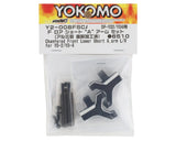 Yokomo YD-2 Aluminum Front Lower Short A-Arm Set (Black) - YOKY2-08FSCA