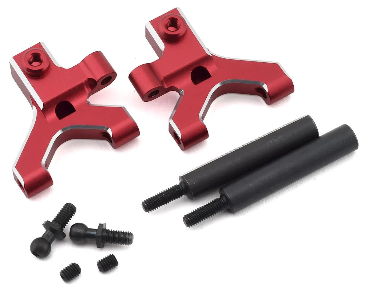 Yokomo YD-2 Aluminum Front Lower Short A Arm Set (Red) - YOKY2-R08FSCA