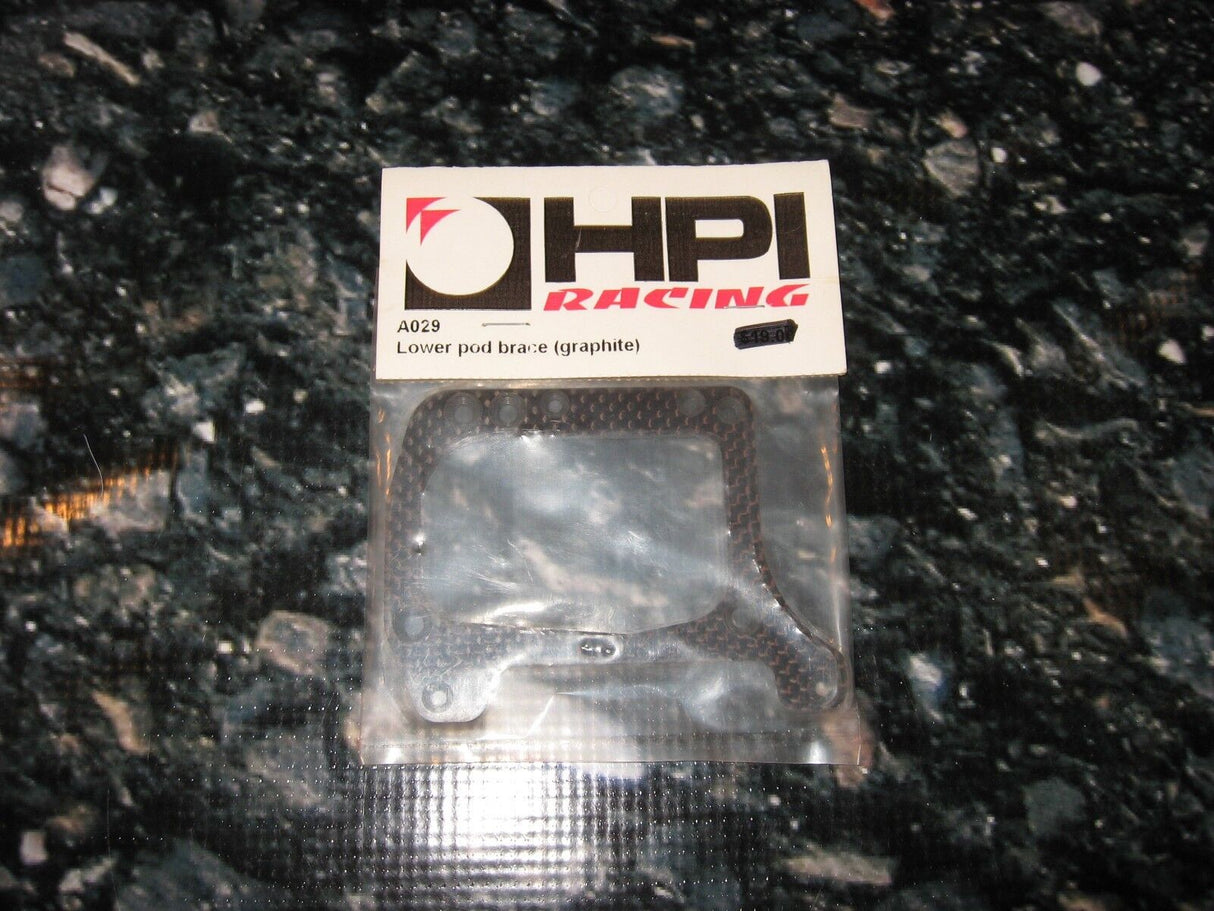 HPI RACING #A029 - LOWER POD BRACE GRAPHITE